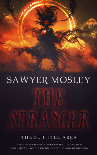 3D mockup of Cocoa Brown #12253 - Premade Horror Book Cover