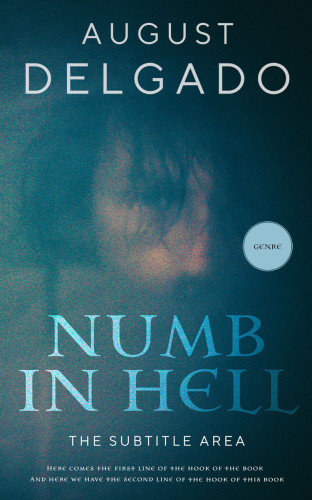 3D mockup of Blue Dianne #12278 - Premade Horror Book Cover