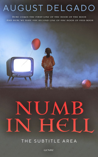 3D mockup of Tundora #12285 - Premade Horror Book Cover