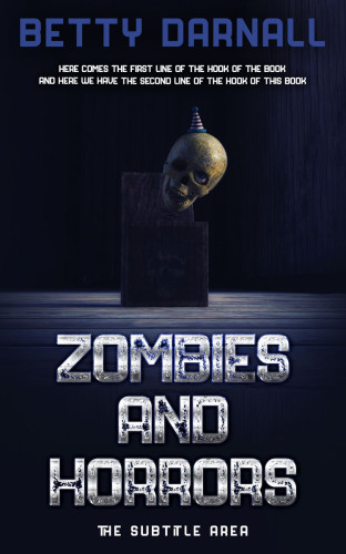 3D mockup of Vulcan #12308 - Premade Horror Book Cover