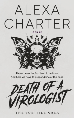 3D mockup of Alto #12317 - Premade Horror Book Cover