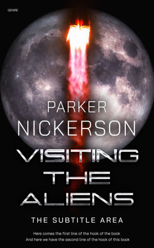 3D mockup of Clam Shell #12364 - Premade Science Fiction Book Cover