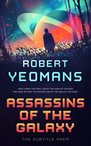 3D mockup of Burning Sand #12382 - Premade Science Fiction Book Cover