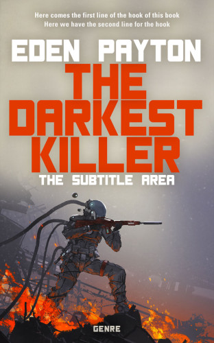 3D mockup of Nomad #12385 - Premade Science Fiction Book Cover