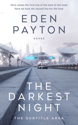 3D mockup of Regent Gray #12407 - Premade Apocalyptica Book Cover