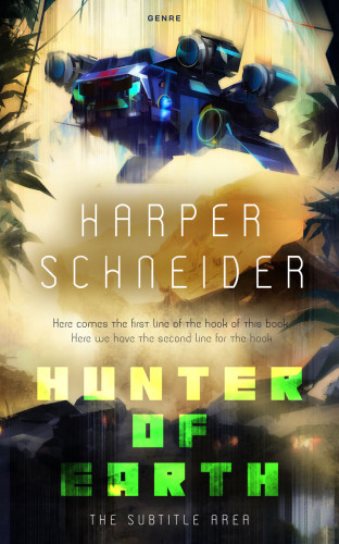 3D mockup of Sorrell Brown #12428 - Premade Science Fiction Book Cover