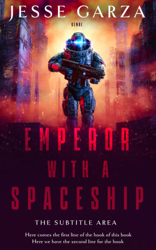 3D mockup of Japonica #12510 - Premade Apocalyptica Book Cover | BookCoverZone