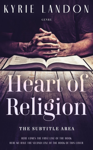 3D mockup of Bleached Cedar #12566 - Premade Religion & Spirituality Book Cover