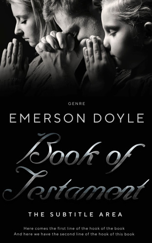 3D mockup of Cod Gray #12649 - Premade Religion & Spirituality Book Cover