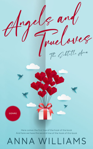 3D mockup of Powder Blue #12791 - Premade Romance Book Cover