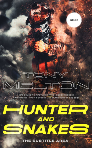 3D mockup of Thunder #12858 - Premade Action & Adventure Book Cover