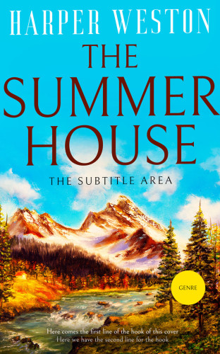 3D mockup of Tumbleweed #12960 - Premade Abstract Book Cover