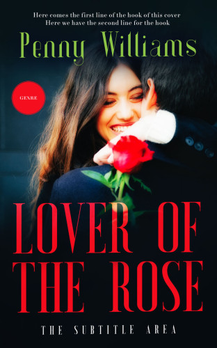 3D mockup of Roman #12987 - Premade Romance Book Cover