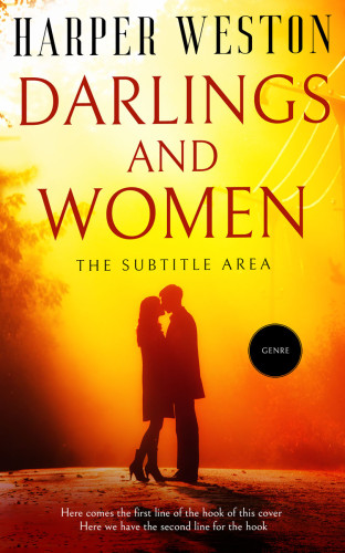 3D mockup of Candlelight #12999 - Premade Romance Book Cover