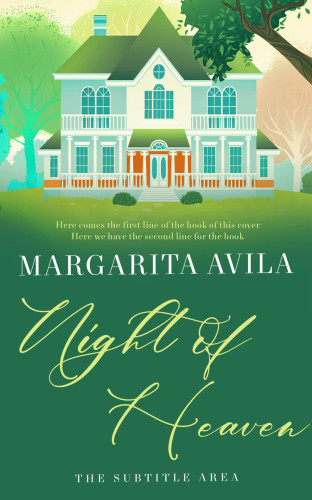 3D mockup of Amazon #13043 - Premade Literary Fiction Book Cover