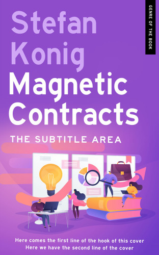 3D mockup of Amethyst #13145 - Premade Business Book Cover