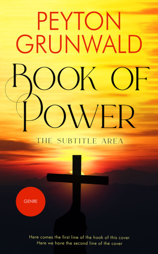 3D mockup of Energy Yellow #13168 - Premade Religion & Spirituality Book Cover