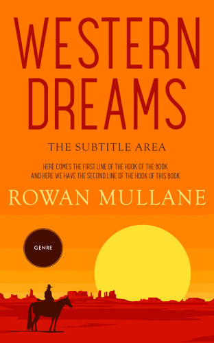 3D mockup of Sorbus #13272 - Premade Action & Adventure Book Cover