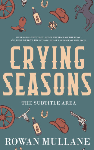 3D mockup of Cutty Sark #13285 - Premade Western Book Cover