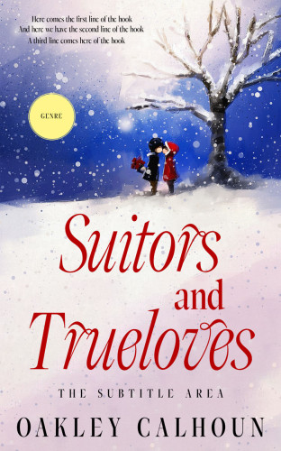 3D mockup of Chambray #13489 - Premade Romance Book Cover