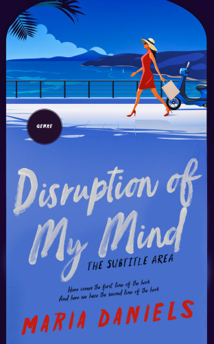 3D mockup of Indigo #13551 - Premade Travel Book Cover