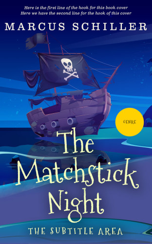 3D mockup of Bay Of Many #13698 - Premade Horror Book Cover