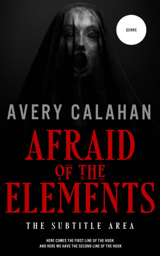 3D mockup of Well Read #13718 - Premade Horror Book Cover