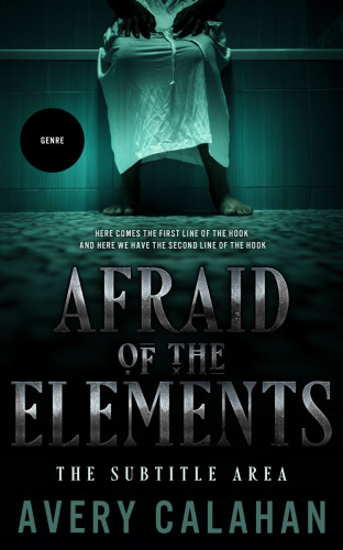 3D mockup of Black Bean #13720 - Premade Horror Book Cover | BookCoverZone