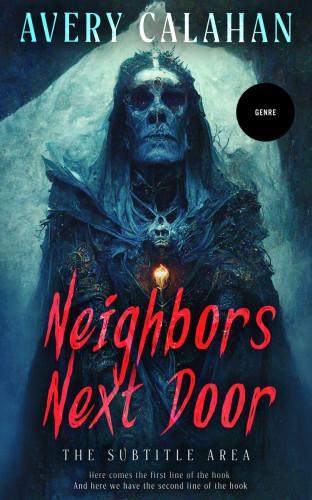 3D mockup of Big Stone #13725 - Premade Horror Book Cover