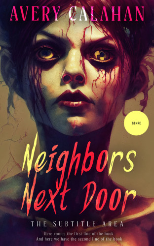 3D mockup of Tamarind #13726 - Premade Horror Book Cover