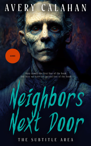 3D mockup of Vulcan #13730 - Premade Horror Book Cover