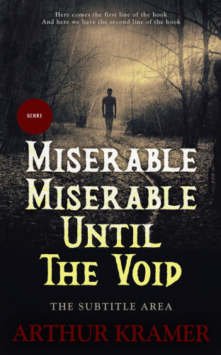 3D mockup of Yuma #13759 - Premade Horror Book Cover