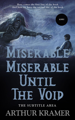 3D mockup of Mirage #13762 - Premade Horror Book Cover