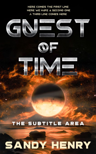 3D mockup of Whiskey #13806 - Premade Science Fiction Book Cover