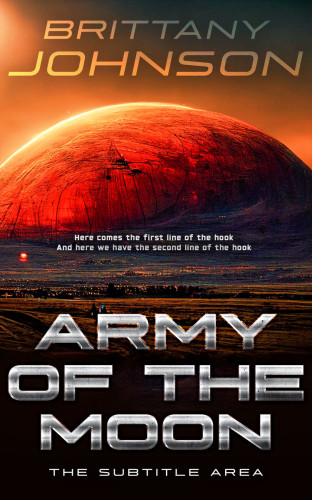 3D mockup of Terracotta #13835 - Premade Science Fiction Book Cover