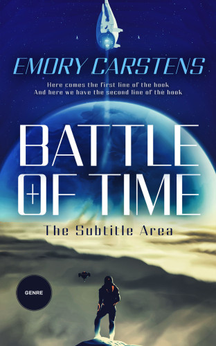 3D mockup of Rhino #13850 - Premade Science Fiction Book Cover