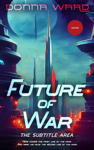 3D mockup of Port Gore #13899 - Premade Science Fiction Book Cover