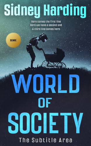 3D mockup of Ebony Clay #13942 - Premade Science Fiction Book Cover