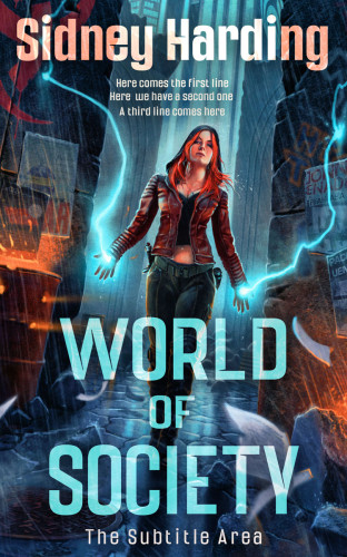 3D mockup of Ebony Clay #13948 - Premade Apocalyptica Book Cover