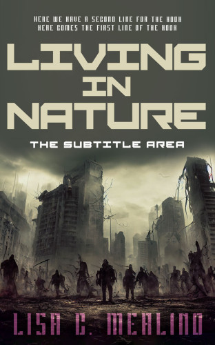 3D mockup of Merlin #13996 - Premade Apocalyptica Book Cover