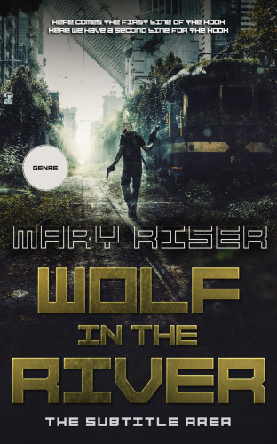 3D mockup of Shark #14009 - Premade Apocalyptica Book Cover