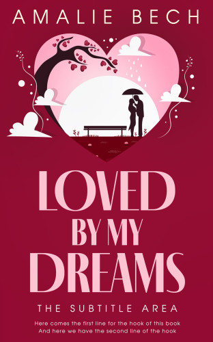 3D mockup of Rose Bud Cherry #14084 - Premade Romance Book Cover