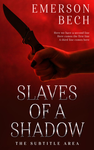 3D mockup of Rebel #14210 - Premade Mystery & Thriller & Suspense Book Cover