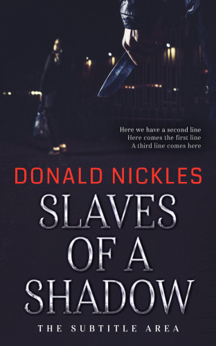 3D mockup of Steel Gray #14212 - Premade Mystery & Thriller & Suspense Book Cover