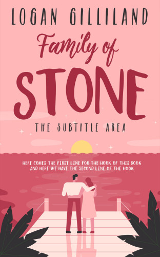 3D mockup of Lavender Pink #14365 - Premade Romance Book Cover