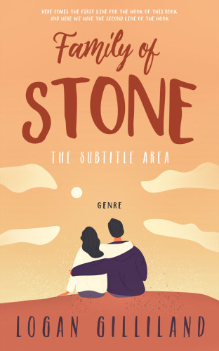 3D mockup of Tacao #14372 - Premade Romance Book Cover