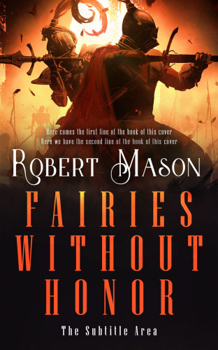 3D mockup of Burnt Sienna #14480 - Premade Fantasy Book Cover