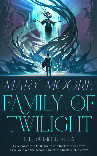 3D mockup of Blue Dianne #14516 - Premade Fantasy Book Cover