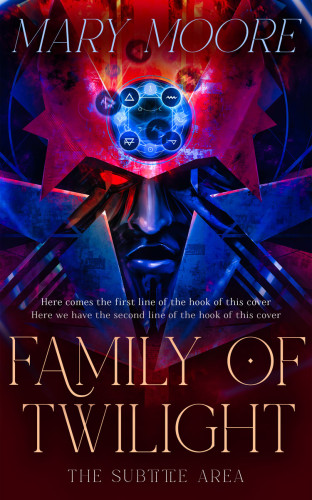 3D mockup of Loulou #14517 - Premade Fantasy Book Cover