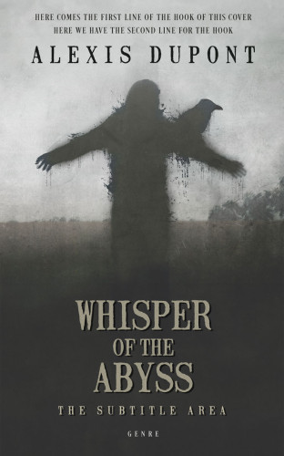 3D mockup of Pumice #14754 - Premade Horror Book Cover